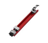 Guida circolare per seghe - Supporto per utensili di precisione, ingranaggio per taglierina per legnameria da 36 cm, ferramenta lomber per inquadratura universale, corpo in lega di alluminio da 250 g