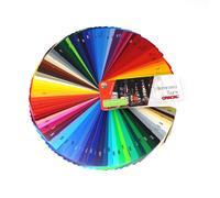 Guida-Colore Pellicola per Plotter Oracal Pellicola 970, 975, 951, 751 C, 651,