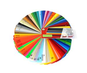 Guida-Colore Pellicola per Plotter Oracal Pellicola 970, 975, 951, 751 C, 651,