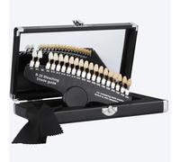 Guida Colori per Denti,set di 20 colori per lo sbiancamento dei denti, Guida ai colori delle piastre dentali 3D, Comparatore di colori per confrontare il colore dei denti prima e dopo lo sbiancamento
