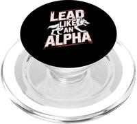 Guida come un alfa forte fiducioso potente lupo mannaro ragazza PopSockets PopGrip per MagSafe