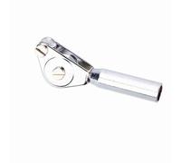 Guida con Punta per Asta a Rullo Durevole in Acciaio Inossidabile per Canne da Pesca alla Traina in Barca per Appassionati di Pesca Pesanti Argento (6#)