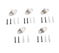 Guida da pavimento compatta per porte da fienile con regolabile per adattarsi a diverse dimensioni e pesi della porta