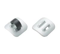 Guida del cavo Jagwire Alloy Stick-On Guide 4pcs Argenté