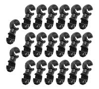 Guida del Tubo del Cavo del Freno della Bici, 20 Pezzi Clip del Cavo del Freno S Style Fibbia Guida del Gancio a S per da Strada