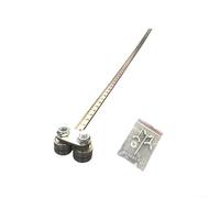 Guida della scala di 50 cm dell'acciaio inossidabile utilizzata nella lavorazione del legno per coerente per il posizionamento del bordo e la precisione della linea di taglio (B)