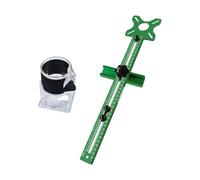 Guida di accesso estensibile Parentesi 90 610mm Extent Telaio in alluminio con ostacoli di posizionamento per la stabilità del vortice del legno Attrezzatura di fresatura amichevole per principianti