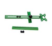 Guida di accesso estensibile Parentesi 90 610mm Extent Telaio in alluminio con ostacoli di posizionamento per la stabilità del vortice del legno Attrezzatura di fresatura amichevole per principianti