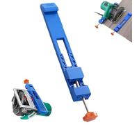 Guida di base per macchina da taglio regolabile, guida rapida per sega circolare, guida per sega circolare, guida di precisione per taglio e fresatura del legno (1 pezzo)