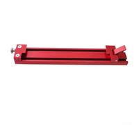Guida di base regolabile per macchina da taglio con morsetti di posizionamento a doppio fermo per seghe circolari compatibile con piastre a base piatta da 145 mm a 280 mm