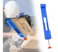 Guida di base regolabile per macchina da taglio Guida per taglio del legno Blu,