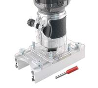 Guida Di Bordo Per Router | Supporto Bordo Scanalato per Taglierina - Supporto Per Fresatrice per Incisione - Per Carpenteria, Garage, Casa, Officina, Artigianato, Industria, Scanalatura, Intaglio, Gr