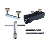 Guida di filettatura per profili in alluminio | Mobili con profili in alluminio - Strumento di taglio di posizionamento preciso per filettatura nella produzione Installazione Gestione cavi Carpenteria