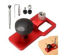 Guida di foratura per fori dritti | Localizzatore di foratura verticale di precisione | Accessori per utensili elettrici, attacco per lavori di legno, mobili, fai da te e progetti