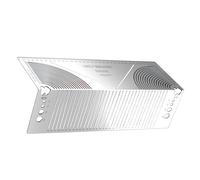 Guida di piegatura del tubo quadrato calibrato per la marcatura del tubo di salto per angoli di 90 gradi Curve e layout delle curve nella lavorazione del legno Angoli regolabili Curve Strumento di