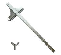Guida di ricambio per sega circolare compatibile con bilancia, guida per sega circolare compatibile con Dewalt DC390K DW936 DC300 DC310, per una maggiore precisione e linee pulite (guida argento da 11