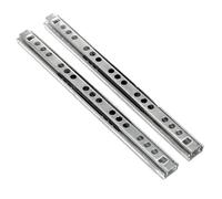 guida di scorrimento del cassetto in acciaio inoss Parti di guide for cassetti for mobili 2 pezzi Guide for for armadietti da cucina Guida a estensione completa for impieghi gravosi(8 Inch)