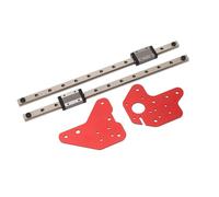 Guida di scorrimento lineare, kit doppio asse Z, blocco scorrevole per stampante 3D, con piastra di montaggio, guarnizione e chiave, per Ender-3 Ender-3pro Ender-3 V2 / CR-10 / CR / 10S