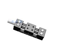 Guida di scorrimento manuale for vite di alimentazione a slitta con microspostamento 'asse X/XY, superficie di scorrimento 20/25/30A, piattaforma 20 * 20mm(DX20-DB16)