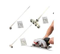 Guida di taglio a regolazione rapida con rulli for bordi puliti(Double axis 60cm)