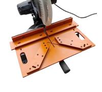 Guida di taglio per troncatrice, strumento di taglio angolare a 45 gradi, ausilio per la lavorazione del legno ad alta precisione, resistente per alluminio, legno, gesso, PVC