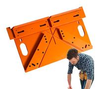 Guida di Taglio per Zoccolo Porta,Attrezzo Per Taglio Finestre In Legno Con Angoli Di 45/90 Gradi - Attrezzo Layout Falegnameria Per Falegname Ebanista