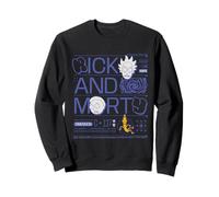 Guida di Viaggio di Rick And Morty Merch Dimension C-137 Felpa