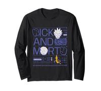 Guida di Viaggio di Rick And Morty Merch Dimension C-137 Maglia a Manica