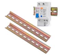 Guida DIN,Guide di Montaggio DIN,Barra Din Morsettiere per Guida DIN,Guide Di Montaggio,Per armadio di distribuzione,35 mm di larghezza,7,5 mm di altezza,300 mm di lunghezza,2 pcs