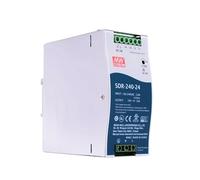Guida DIN industriale a uscita singola DC 24V 48V 240W serie SDR-240 con alimentatore con funzione PFC(24V)