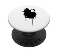 Guida Divina: Semar, il Saggio del Wayang indonesiano PopSockets PopGrip Adesivo