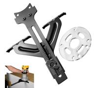 Guida Edge Router per DeWalt Fixed Base Compact Router DNP618, w/Router Sub Base DNP613 - Connessioni rapide