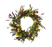 Guida estiva della porta d'ingresso della ghirlanda di fiori artificiali per