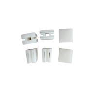 Guida for ascensore Pattino Porta Slider Clip 19,5 * 18,5 * 14 Blocco scorrevole for porta del corridoio 'ascensore Piede in nylon di plastica L 19,5mm W 18,5mm H 14mm