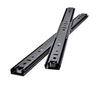 Guida for cassetto ispessita da 4 pezzi - for a tre sezioni in acciaio laminato a freddo, hardware pratico for cassetti di casa, ufficio e cucina per Cassetto(Color 2,50cm-20inch)