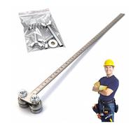 Guida for il taglio del legno di precisione con rulli lisci e facile regolazione(Double bearing,50cm/20in)