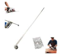 Guida for il taglio del legno Easy-Glide: regolabile e resistente alla ruggine(Single Axis 50cm/19.7in)