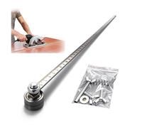 Guida for il taglio della sega circolare - Acciaio inossidabile con supporto a rullo(1-axis (50cm))