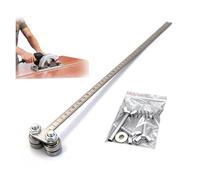 Guida for il taglio della sega circolare - Acciaio inossidabile con supporto a rullo(4-axis (50cm))