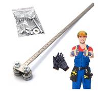 Guida for legno ad alta precisione - Sistema in acciaio inossidabile + rulli(Double axis 60cm/23.62in)