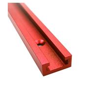 Guida for scivolo for lavorazione del legno, binario a T, scanalatura a, guida for mitra, dispositivo di fissaggio a vite a, da 19x9,5 mm T-Slot Binario(Red,600mm)