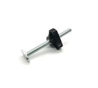Guida for scivolo for lavorazione del legno, binario a T, scanalatura a, guida for mitra, dispositivo di fissaggio a vite a, da 19x9,5 mm T-Slot Binario(Nut and T Screw,800mm)