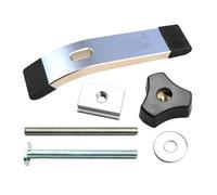 Guida for scivolo for lavorazione del legno, binario a T, scanalatura a, guida for mitra, dispositivo di fissaggio a vite a, da 19x9,5 mm T-Slot Binario(Clamp Set A,600mm)