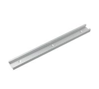 Guida for troncatura professionale con scanalatura a T, guida for troncatura for lavorazione del legno da 400/600 mm, scanalatura for vite a T in lega di alluminio argentata, 1 pezzo (400 mm)(600mm)
