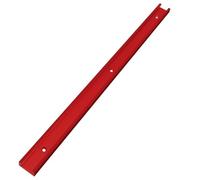 Guida for troncatura professionale con scanalatura a T, guida for troncatura universale T30, lunghezza 500 mm, guida in alluminio for banco da lavoro, 1 pezzo (rosso, M8)(Red,500mm)
