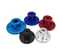 Guida forte, albero guida motore frizione flangia rigida in lega di alluminio 3-8 mm per albero motore(4 MM)