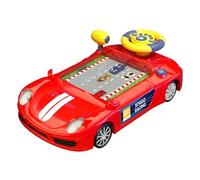 Guida giocattolo simulatore, giocattolo del volante elettrico con suono e luce, simulato per auto da corsa Apprendimento educativo per ragazzi regalo di compleanno per ragazzi, nessuna batteria