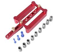 Guida Hole, Auto centraggio Dowelling Jig, Kit di Fori per Trapano in Legno Utensili, per Tasselli Metrici 6/8/10mm Preciso Foratura, Jig Accessori Lavorazione Del Legno Strumento