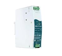 Guida industriale a singola uscita da 75 W con alimentatore switching SDR-75-12 SDR-75-24 SDR-75-48 (SDR-75-24)