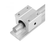 Guida lineare 1 set di guide lineari SBR12 SBR16 SBR20 SBR25 300-1200 mm 2 guide + 4 cuscinetti a blocco(SBR25,1500mm)